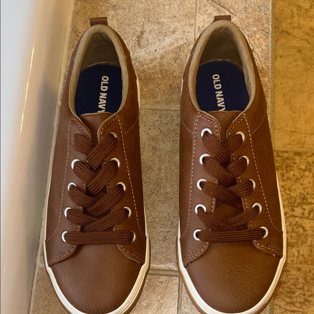 Old Navy Brown Kids Sneakers